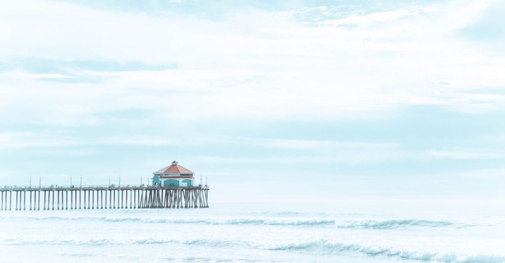Huntington Beach, CA skyline