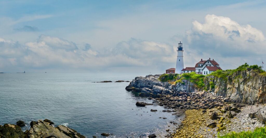 Maine skyline