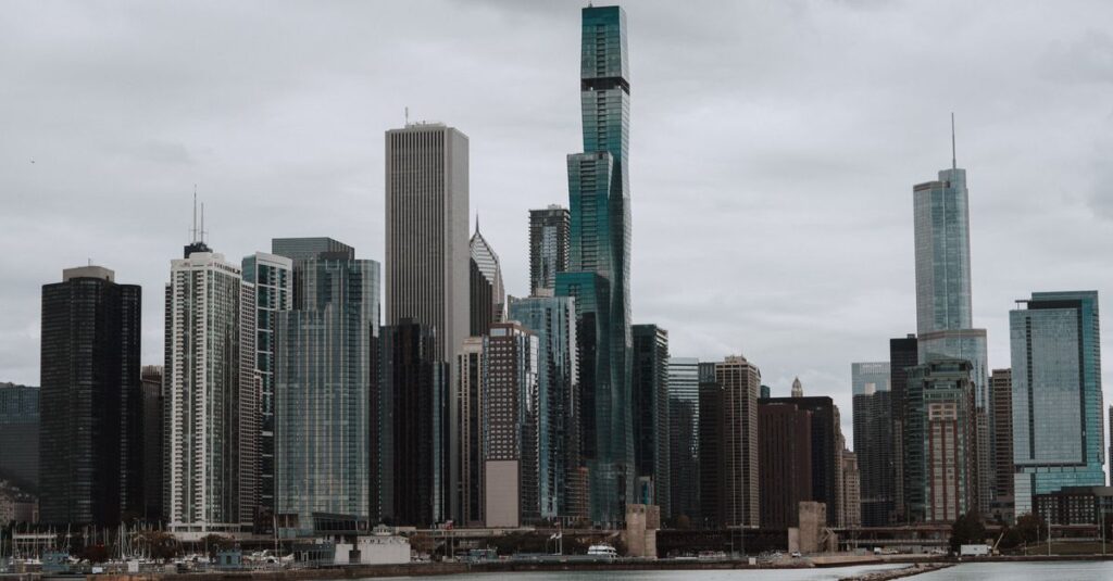 Dearborn, MI skyline