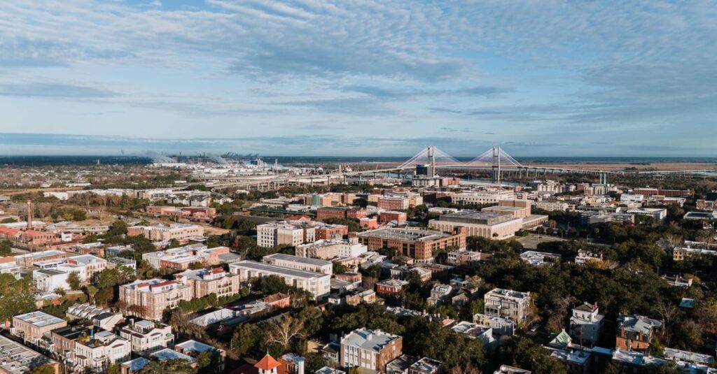 Savannah, GA skyline