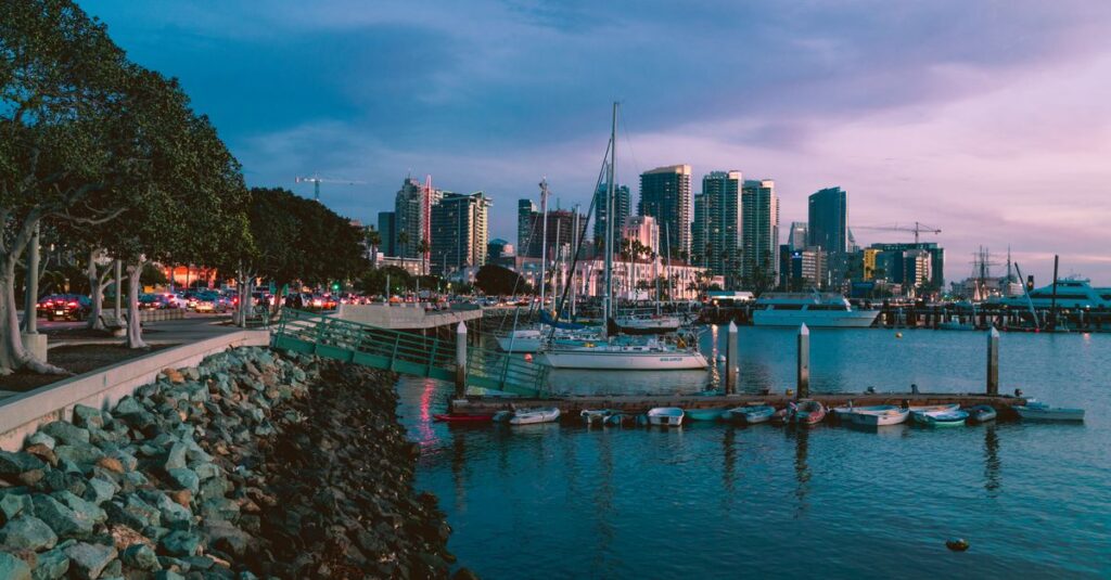 San Diego, CA skyline