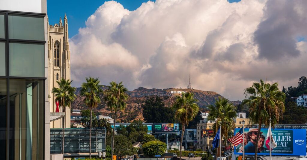 Hollywood, CA skyline