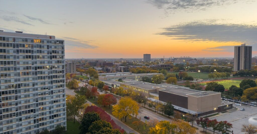 Champaign, IL skyline