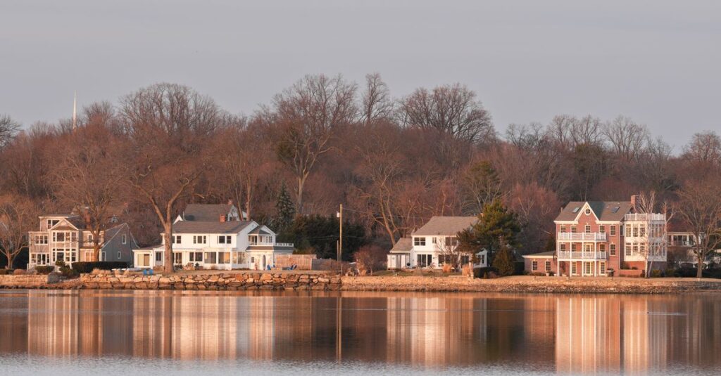 Stonington, CT skyline
