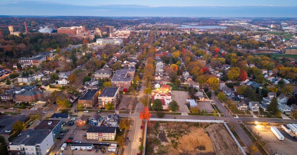 Fergus Falls, MN skyline