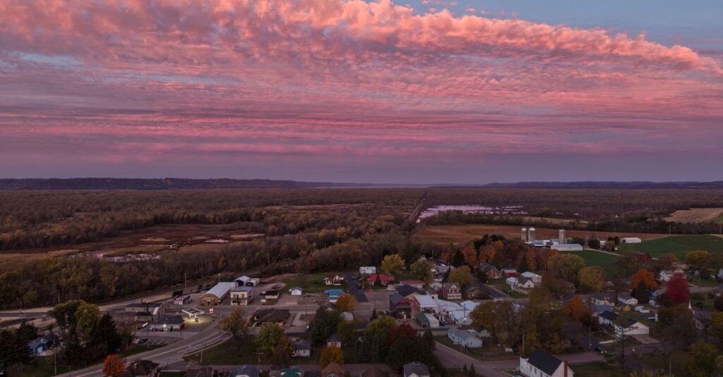 Armenia, WI skyline