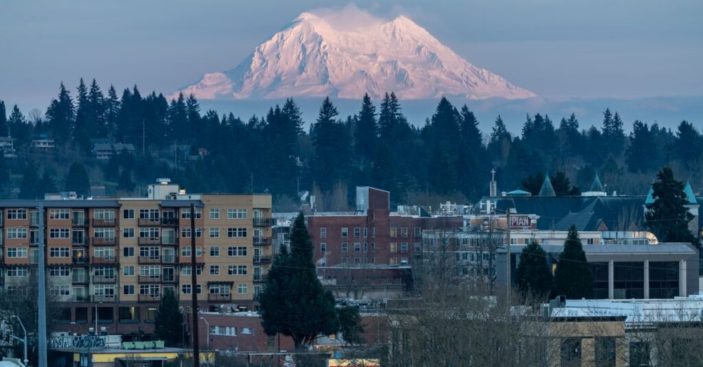 Redmond, WA skyline