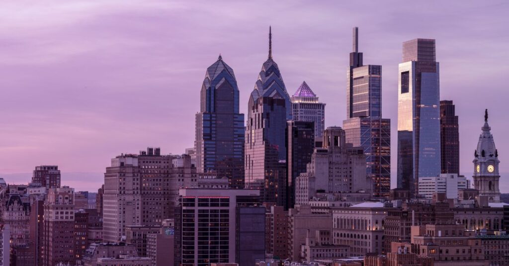 Warrington, PA skyline